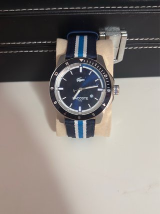 Reloj Lacoste Azul y Plateado