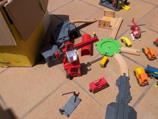 Tren de madera Brio, Ikea y más