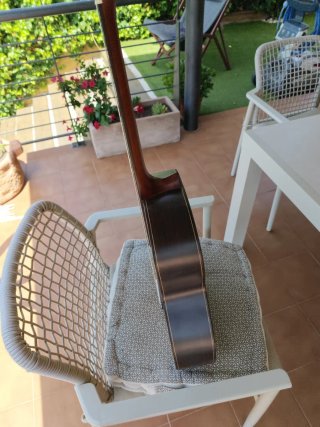 Guitarra española admira mod irene con funda