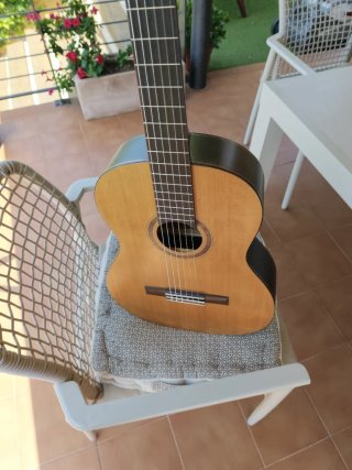 Guitarra española admira mod irene con funda