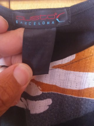 Camiseta custo Estampada Mujer Talla XS
