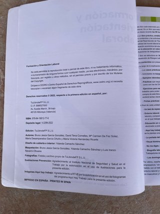 Libro Formacion y orientacion labora