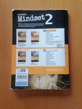 Libro Mindset workbook Batxillerat 2 catalán