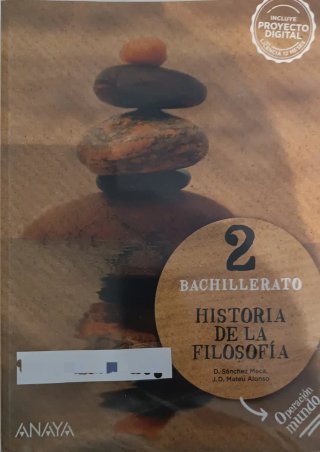 Historia de la filosofía 2 Bachillerato : Opera...