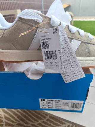 Adidas Campus 00s Beige/Blanco Talla 42.5