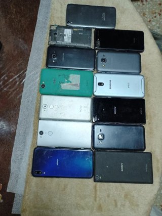 Lote 5 Móviles Alcatel, Honor, Samsung, Sony, Wiko