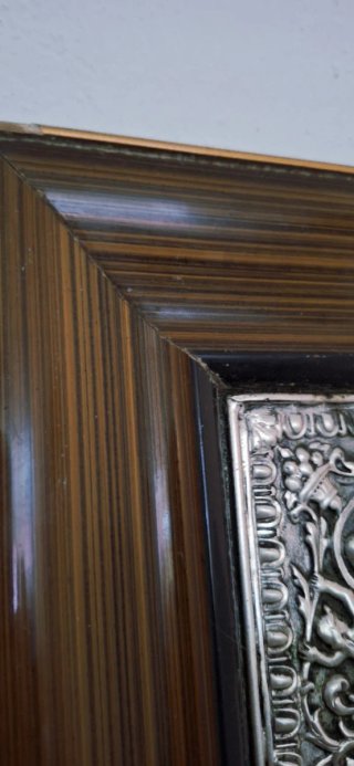 Cuadro Virgen del Pilar Plata