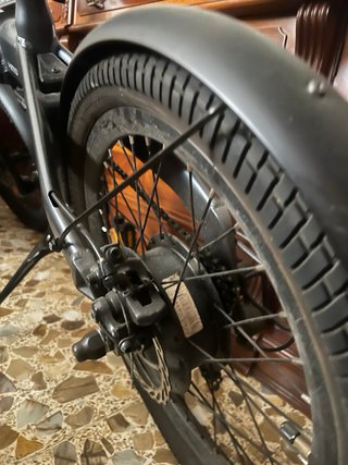 Bicicleta Z20 con 1000km y cambio de ruedas.