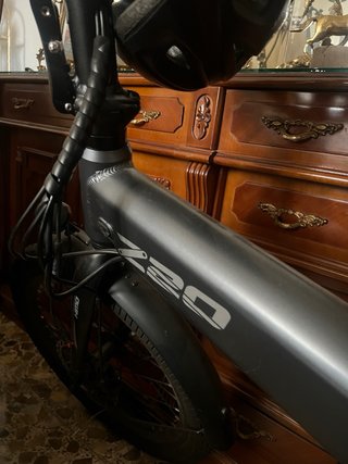 Bicicleta Z20 con 1000km y cambio de ruedas.