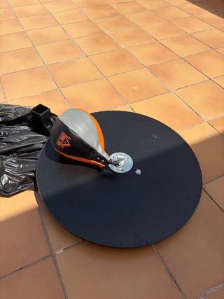 Saco Boxeo con Soporte y Pera