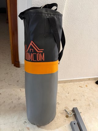 Saco Boxeo con Soporte y Pera