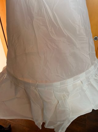 Vestido de comunión con cancan