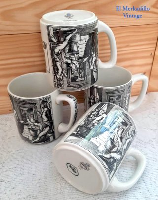 Tazas vintage Café Monky