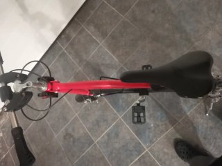 Bici Plegable Ossby Curve Roja