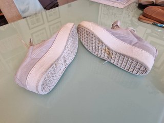 Sneakers Puma Grigio/Bianco Tg 38.5.