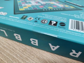Juego de mesa Scrabble Clásico 2 en 1