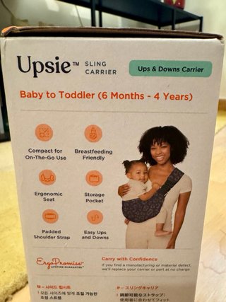 Mochila portabebés Ergobaby Upsie Sling