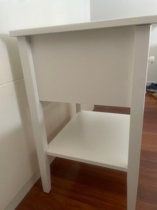 2 Mesitas Noche GULLABERG Ikea Blancas