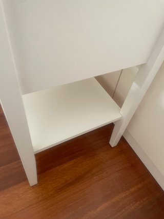 2 Mesitas Noche GULLABERG Ikea Blancas