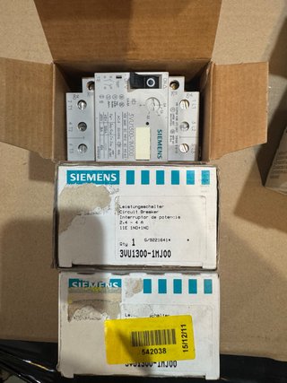 3 Interruptores Siemens 3VU1300-1MJ00