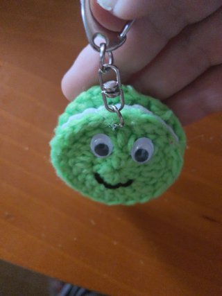 Llavero Galleta Hecho a Mano