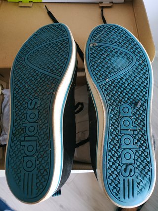 Zapatillas Adidas Neo Negras y Azules