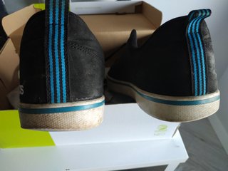 Zapatillas Adidas Neo Negras y Azules
