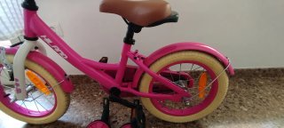 Bicicleta HILAND 14 pulgadas.