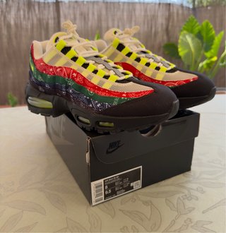 Nike Air Max 95 OG Big Bubble Neon Paisley Bandana