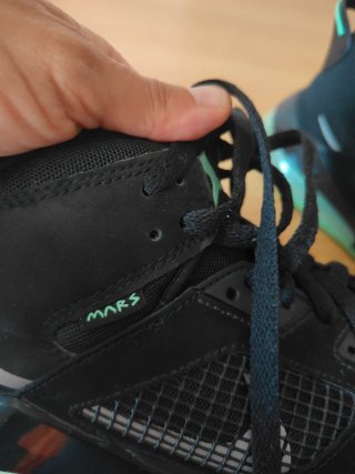 Nike Jordan Mars 270 Zapatilla Negra y Verde