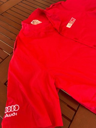 Camisa Adidas Audi MedCup Circuit Roja