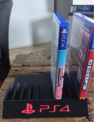 Supporto espositore per giochi PS4