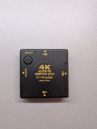 Conmutador HDMI 4K 3 en 1