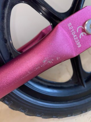 Cruzee Bicicleta sin Pedales 12 Rosa