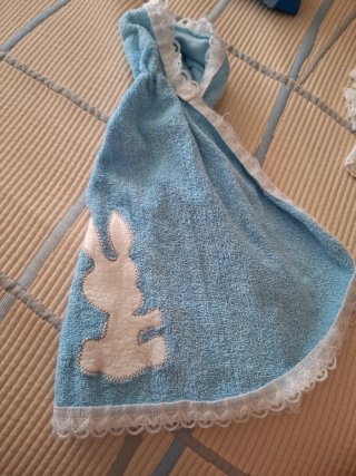 Copri bagno con pupazzi anni '70