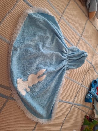 Copri bagno con pupazzi anni '70