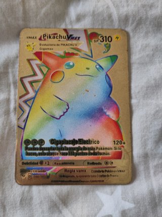 Cartas Pokémon Doradas GX VMAX