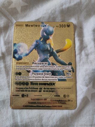 Cartas Pokémon Doradas GX VMAX