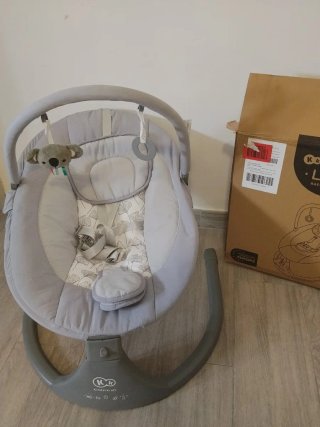 Hamaquita bebé Kinderkraft gris