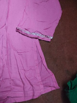 Camisa India Rosa Bordada