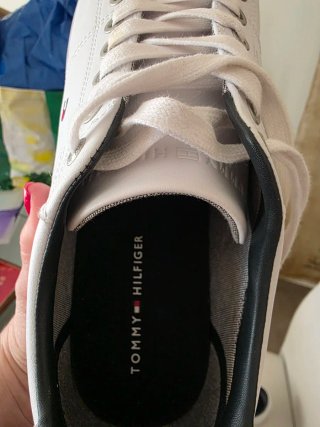 Zapatillas Tommy Hilfiger Piel Blancas Talla 43