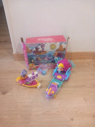 Pinypon Carruaje Sirena y Barco Pirata