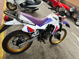 Derbi FDS 50 Enduro Blanca y Morada