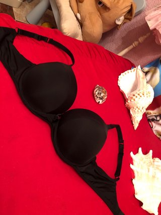 Bikini negro talla 50 la braguita y sujetador 100
