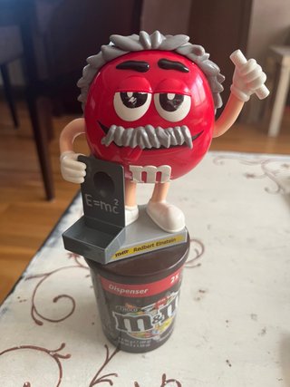 Dispensador M&Ms Redbert Einstein