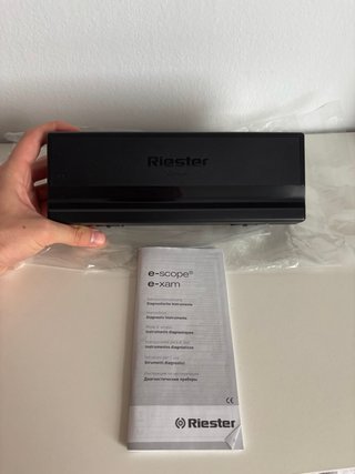 Otoscopio Riester E-SCOPE Fibra Óptica LED