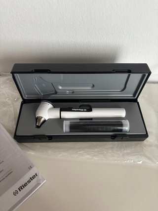 Otoscopio Riester E-SCOPE Fibra Óptica LED