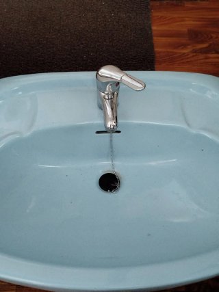 Conjunto Roca: Lavabo, Bidé y Váter Azul