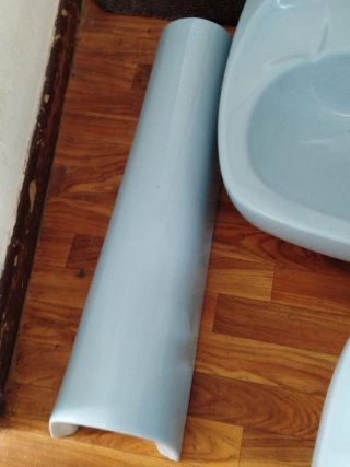 Conjunto Roca: Lavabo, Bidé y Váter Azul