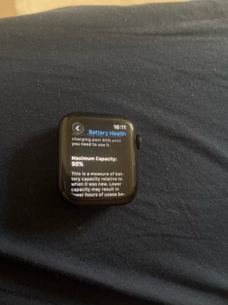 Apple Watch SE 2Gen 44mm Azul 98% salud batería